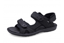 Men Sandals SKA-26 Black Nubuck (Oiled)